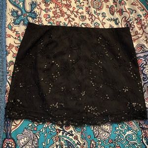 Bebe Mini black skirt size XS